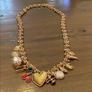 Gold Charm Necklace